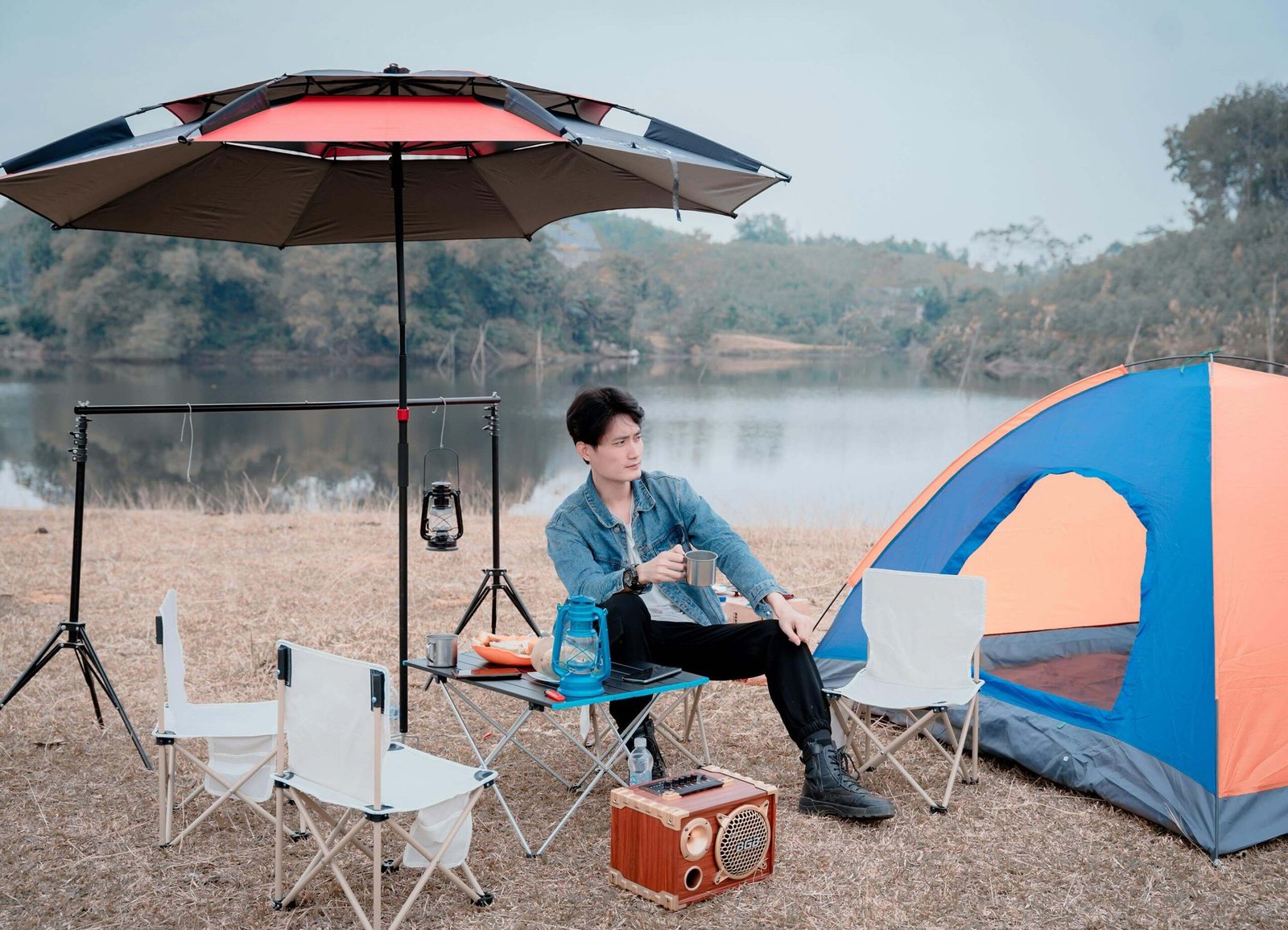 Best Portable Solar Panels for Camping in 2026 setup at sunset