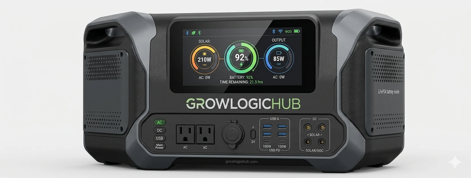 EcoFlow River 3 portable power station expandable extra battery 245Wh LiFePO4 56-minute full wall charge backpacking van life travel